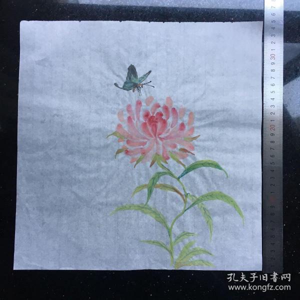 蝶恋花扇面画