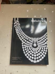 纽约苏富比sotheby’s 2015年 magificent jewels华丽的珠宝