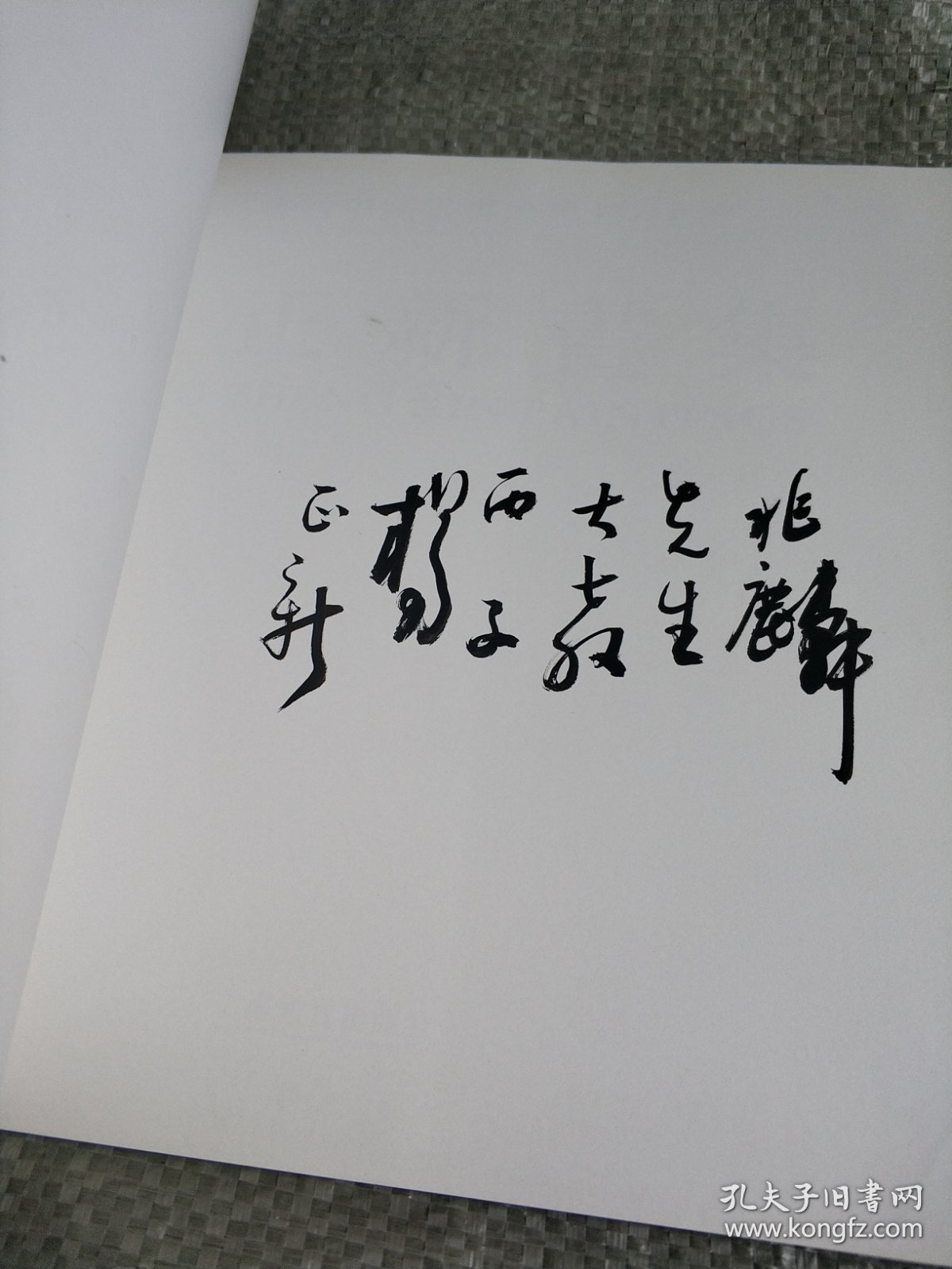杨正新画集 签赠本