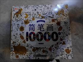 简笔画10000例 儿童自学零基础简笔画入门大全 幼儿园 一步一步动物人物画画绘画教材 画画书 美术 幼师教师用书