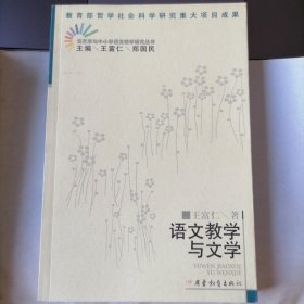 语文教学与文学（文艺学与中小学语文教学研究丛书，2006年6月一版一印，软精装本，新书未翻阅，品相见图片）