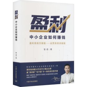 保正版！盈利 中小企业如何赚钱 盈利系统方案版——运营系统浓缩版9787511155726中国环境出版集团智道