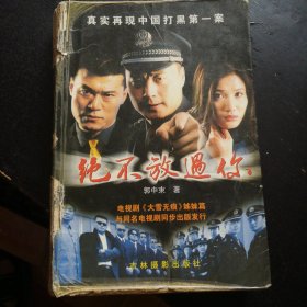 纪实文学《绝不放过你---真实的打黑第一案》（吉林摄影出版社2002年1月1版1印）（包邮）