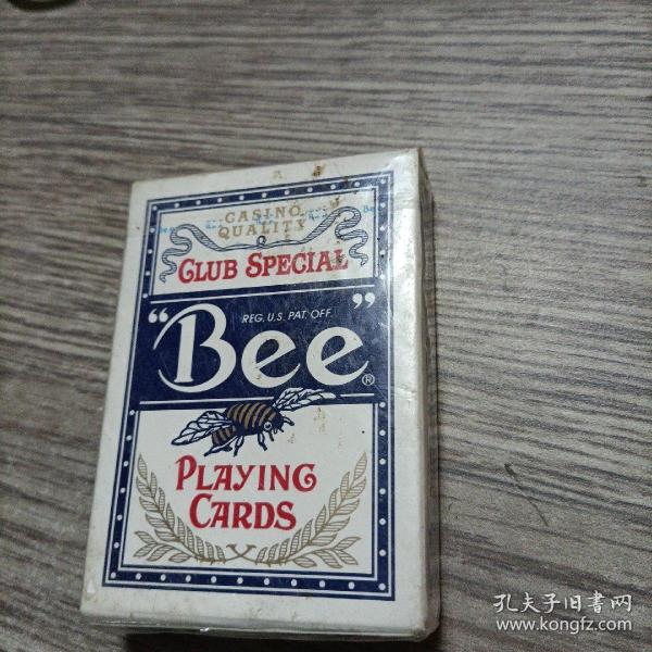 “Bee” Playing Cards（No. 92 Club Special）“蜜蜂”扑克牌（全新未开封）美国原装