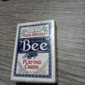 “Bee” Playing Cards（No. 92 Club Special）“蜜蜂”扑克牌（全新未开封）美国原装