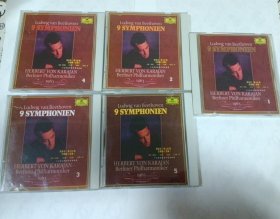 CD： 贝多芬第129号交响曲全集5盒 5CD 多单合并运费