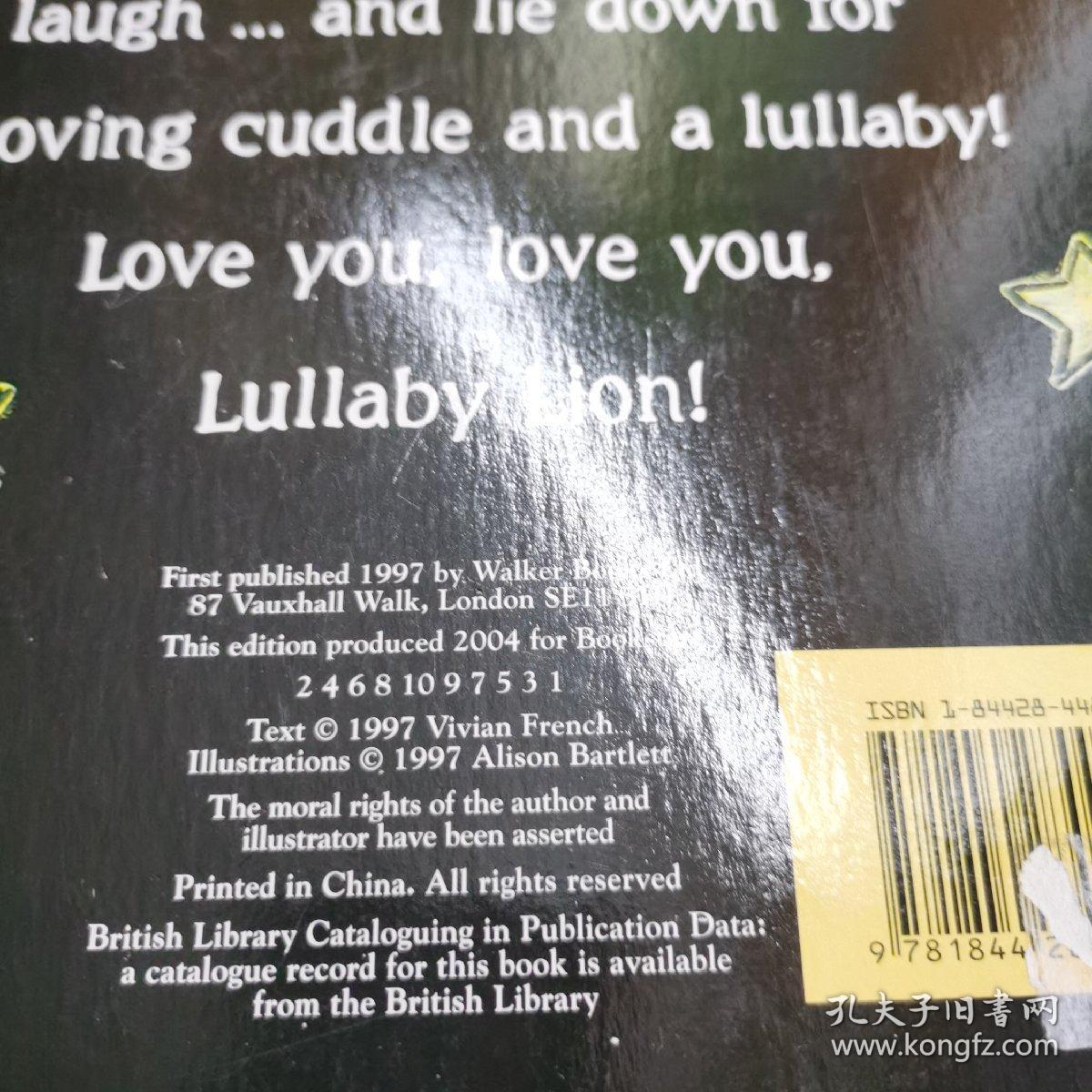 LULLABY LION