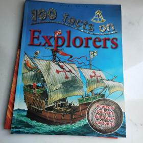 100 facts Explorers 100个事实系列 儿童科普知识大全百科英语