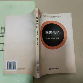 群表示论——天元研究生数学丛书