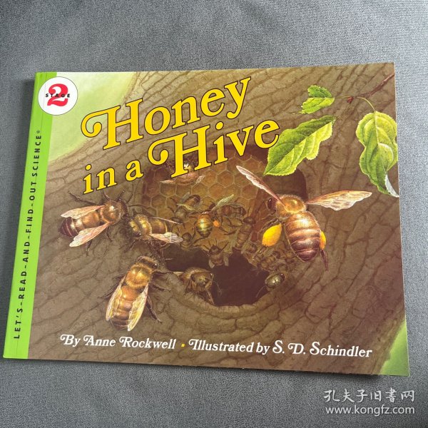 Honey in a Hive (Let's Read and Find Out) 自然科学启蒙2：蜂房里的蜜蜂