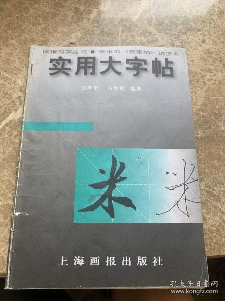 实用大字帖：宋米芾《蜀素帖》选字本——画报写字丛书