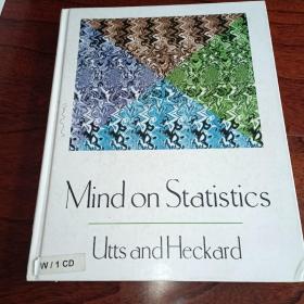 MIND ON STATISTICS 在统计数据(附CD 一张） 英文原版大16开精装