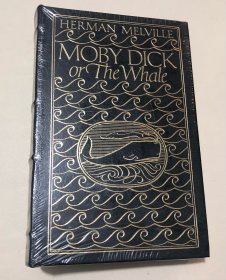 伊东《白鲸》/梅尔维尔 塑封全新 Moby Dick the Whale Easton Press真皮精装 100 部伟大作品系列