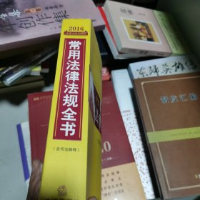 2016中华人民共和国常用法律法规全书（含司法解释）