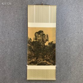 品名：【李唐万壑松峰】 |精装挂轴 尺寸：195×75cm 材质：采用150g高清艺术加厚宣 纸，进口顶级微喷机复刻， 原汁原味，适合学习临摹 欣赏装饰。 整体锦绫装裱，锦绫收边， 以供饕赏，书房茶室装饰 之佳品，馈赠师友之好物。 价格：特惠165元非边