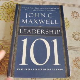 Leadership 101  原版英文书