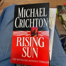 Rising Sun (升起的太阳)、Disclosure (大揭密)、Jurassic Park(侏罗纪公园) （迈克尔克莱顿 英文原版小说套装带盒）