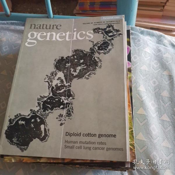 Naturegenetics杂志18本合售