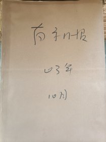 南京日报2003年10月合订本