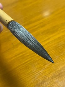 顶峰 火炬牌上海工老毛笔 出锋6.9cm 口径1.1cm