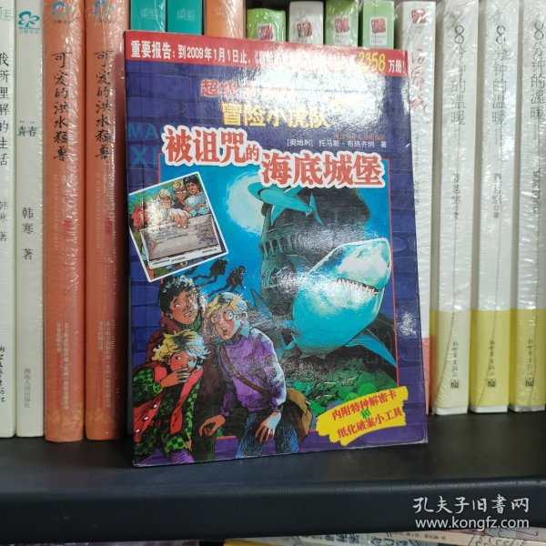 超级成长版冒险小虎队：被诅咒的海底城堡（保塑封正版）
