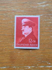 纳粹德国元首1941年52周岁生日邮票一枚