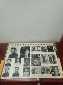 河南新闻照片：伟大领袖毛主席永远活在我们心中，四版一套