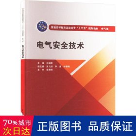 电气安全技术 大中专理科水利电力 作者 新华正版