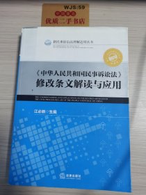 《中华人民共和国民事诉讼法》修改条文解读与应用