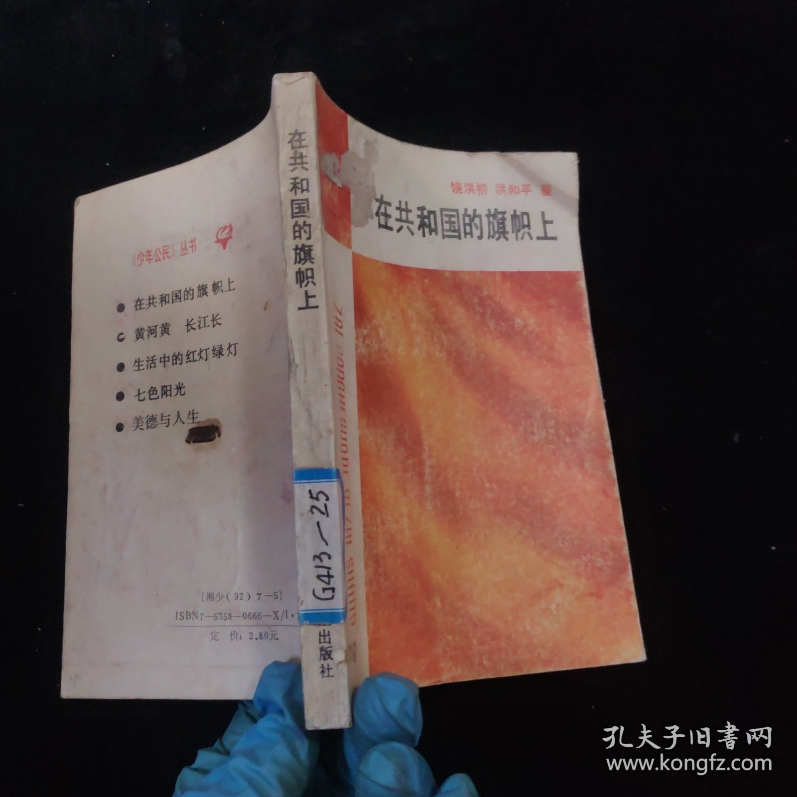 在共和国的旗帜上