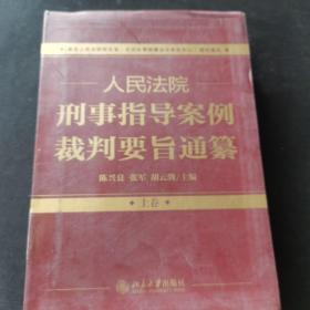 人民法院刑事指导案例裁判要旨通纂（上卷）