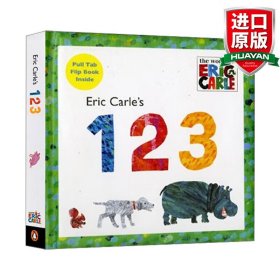 Eric Carle's 123   Board book    艾瑞·卡尔教你识数字  