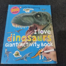 Let's Go Learning Giant Activity: I Love Dinosaurs