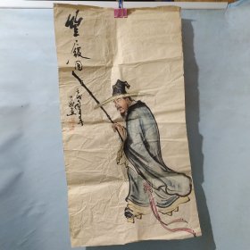 张斌画 古代人物画一幅