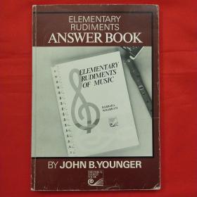 ELEMENTARY RUDIMENTS ANSWER BOOK