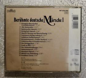 CD 著名的德国进行曲 Beruhmte Deutsche Marsche