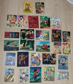 卡通垫板美少女战士七龙珠金刚哪吒草原三姐妹白雪公主与七个小矮人灌篮高手等学生垫板27件
