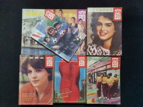 世界之窗1982年5/6 1984年4/5 1985年1/2/2/5 1986年1一6 1987年3/4/6 1988年1/3/4/6 1991年5 共22期 （85年2重复）