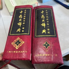 中药大辞典（缩印本）（上下册）