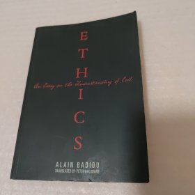 Ethics：An Essay on the Understanding of Evil --- 伦理学:一篇关于理解邪恶的论文