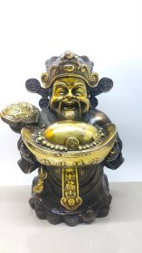 铜财神爷 重约4.68千克