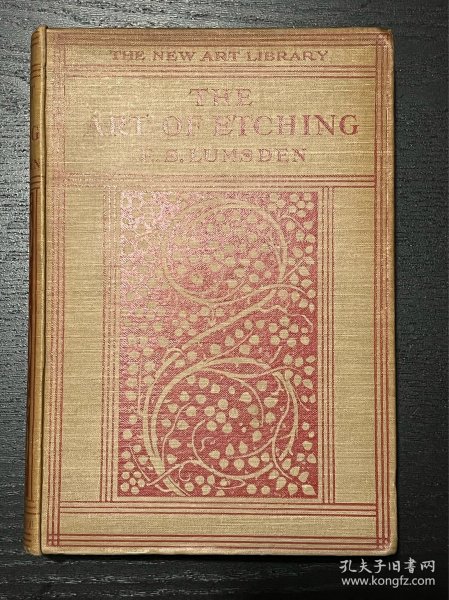 THE ART OF ETCHING 蚀刻艺术 1925年板