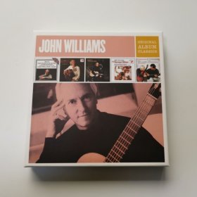 古典吉他大师 约翰威廉姆斯 JOHN WILLIAMS 五张经典专辑 5CD
