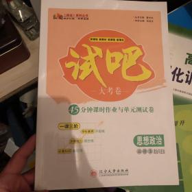 试吧大考卷 : 新课标. 45分钟课时作业与单元测试
卷. 高中政治. 3 : 必修