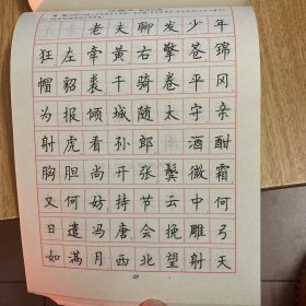 中国古诗词曲钢笔字帖--宋词精萃