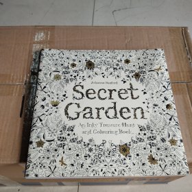 Secret Garden：An Inky Treasure Hunt and Coloring Book