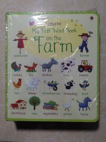 Usborne My First Word Book: on the Farm，ABOUT FOOD，About me，WORD BOOK  全5册  未拆封
