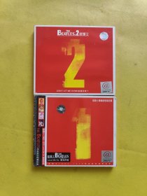 THE BEATLES.1+2 披头士 CD 光盘 两本
