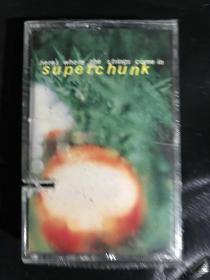 美国著名独立乐队superchunk，打口磁带未拆塑封膜破内新