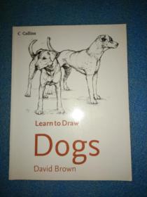 原版：Dogs (Collins Learn to Draw) 动物狗狗素描绘画技法